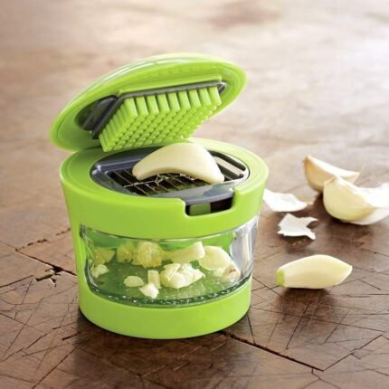 Kitchen Garlic Cutter/Chopper/Crusher? Efficient and Easy-to-Use Tool for Quick Garlic Chopping, Crushing, and Mincing, Pc