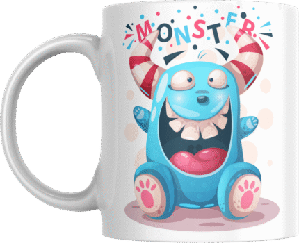 Printed Ceramic Mug | Coffee Mug | Tea Mug | Milk Mug | Designer Mug | 330 ml, Microwave & Dishwasher Safe | Mug for Kids | Mug for Friend, Birthday Gift