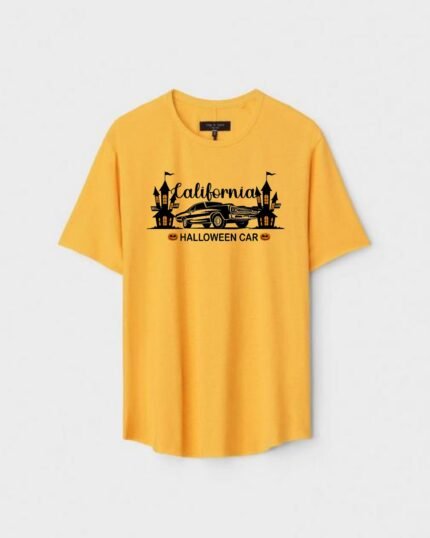 Unisex Designer Premium Quality Printed T-Shirt For Boys And Girls :: Cloth type : Cotton - Colour :: Yellow